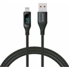USB kabelis Savio USB-A - Žaibas 1 m juodasis (SAVKABELCL- 173)