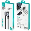 Kabelis USAMS Huan Series SJ751 240W USB-C į USB-C 1,2 m, tamsinti