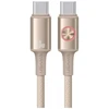 Kabelis USAMS Huan Series SJ752 60W USB-C į USB-C 1,2 m titaninis