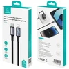Kabelis USAMS Huan Series SJ753 30W USB-C į Lightning 1,2 m, tamsinti