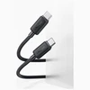 Kabelis USAMS KY Series US-SJ691 60W USB-C į USB-C 1m juodos spalvos