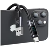 Kabelis USAMS Sufeng Series US-SJ673 66W 6A Greito įkrovimo USB-C į USB-A 1.2m tamsinti
