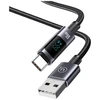 Kabelis USAMS Sufeng Series US-SJ673 66W 6A Greito įkrovimo USB-C į USB-A 1.2m tamsinti