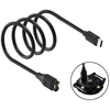 Kabelis USB-C Beline laikrodžio įkrovimui Garmin 1m juodos spalvos
