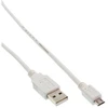 USB kabelis InLine USB-A - mikroUSB 1,5 m juodasis (31715Q)
