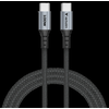 Verbatim cable Sync &amp; Charge USB-C to USB-C 100W 120 cm, Juodas