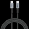 „Verbatim“ sinchronizavimo ir įkrovimo laidas USB-C į USB-C, 100 W, 120 cm, Juodas