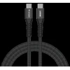 „Verbatim“ magnetinis sinchronizavimo ir įkrovimo kabelis USB-C į USB-C, 100 W, 120 cm, Juodas