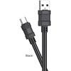 KAKU KSC-806 duomenų perdavimo ir įkrovimo kabelis | USB-A į USB-C | 15 W | 1 m | juodas