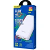 KAKUSIGA KSC-887 external battery (powerbank) | 10000 mAh | 22.5W | USB-A, USB-C | baltas