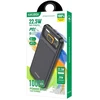 KAKUSIGA KSC-890 external battery (powerbank) | 10000 mAh | 22.5W | USB-A, USB-C | juodas