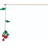 Kalėdinis rotaļlieta kaķiem – Trixie Xmas playing rod mistletoe, wood, 48 cm