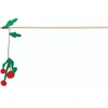 Kalėdinis rotaļlieta kaķiem – Trixie Xmas playing rod mistletoe, wood, 48 cm