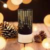 Kalėdinis stiklas Lantern FCL-20 juodai auksinis L Forever Light