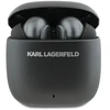 Karl Lagerfeld Elongated Logo ANC/ENC TWS belaidės ausinės juodos spalvos