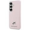 Dėklas Karl Lagerfeld Grained K&CH Heads phone case for Samsung Galaxy S26+ (S947) pink