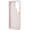 Dėklas Karl Lagerfeld Grained PU Leather K&CH Heads phone case with MagSafe support for Samsung Galaxy S26 Ultra (S948) pink