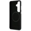 Dėklas Karl Lagerfeld Grained PU Leather K&CH Heads phone case with MagSafe support for Samsung Galaxy S26+ juodas