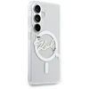 Dėklas Karl Lagerfeld IML Choupette Karl Script Logo Magnetic Case for iPhone Samsung Galaxy S26 Transparen...