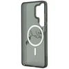Dėklas Karl Lagerfeld IML Choupette Karl Script Logo Magnetic Case for iPhone Samsung Galaxy S26 Ultra Blac...