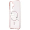 Karl Lagerfeld IML Choupette Karl Script Logo magnetinis dėklas iPhone Samsung Galaxy S26 rožinis