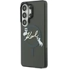 Dėklas Karl Lagerfeld IML Choupette Karl Script Logo Magnetic Case for iPhone Samsung Galaxy S26 Ultra Blac...