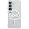 Dėklas Karl Lagerfeld IML Choupette Karl Script Logo Magnetic Case for iPhone Samsung Galaxy S26 Transparen...
