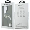 Dėklas Karl Lagerfeld IML Choupette Karl Script Logo Magnetic Case for iPhone Samsung Galaxy S26 Ultra Blac...