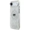 Karl Lagerfeld IML Karl Head Logo MagSafe iPhone Air dėklas – pilkas