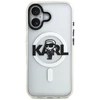Karl Lagerfeld IML Karl Sketch Logo MagSafe dėklas Apple iPhone 17 Clear