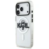 Karl Lagerfeld IML Karl Sketch Logo MagSafe dėklas Apple iPhone 17 Pro Clear