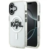 Karl Lagerfeld IML Karl Sketch Logo MagSafe dėklas Apple iPhone 17 Clear