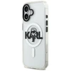 Karl Lagerfeld IML Karl Sketch Logo MagSafe dėklas Apple iPhone 17 Clear