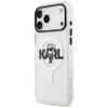 Karl Lagerfeld IML Karl Sketch Logo MagSafe dėklas Apple iPhone 17 Pro Max Clear