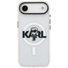 Karl Lagerfeld IML Karl Sketch Logo MagSafe dėklas Apple iPhone Air Clear