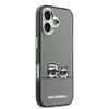 Karl Lagerfeld IML K&CH Heads Logo MagSafe dėklas skirtas Apple iPhone 17 juodos spalvos
