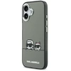 Karl Lagerfeld IML K&CH Heads Logo MagSafe dėklas skirtas iPhone 17 juodos spalvos