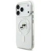 Karl Lagerfeld IML K&CH Heads Metal Frame MagSafe dėklas skirtas Apple iPhone 17 Pro skaidrus