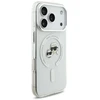 Karl Lagerfeld IML K&CH Heads Metal Frame MagSafe dėklas skirtas Apple iPhone 17 Pro skaidrus
