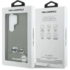 Karl Lagerfeld IML K&CH „Peekaboo“ logotipo magnetinis dėklas, skirtas „iPhone“, „Samsung Galaxy S26 Ultra“, juodas