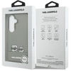 Karl Lagerfeld IML K&CH „Peekaboo“ logotipo magnetinis dėklas, skirtas „iPhone“, „Samsung Galaxy S26“, juodas