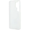 Karl Lagerfeld IML K&CH „Peekaboo“ logotipo magnetinis dėklas, skirtas „iPhone“ „Samsung Galaxy S26 Ultra“, baltas