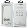 Karl Lagerfeld IML K&CH „Peekaboo“ logotipo magnetinis dėklas, skirtas „iPhone“, „Samsung Galaxy S26“, baltas