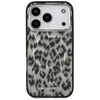 Karl Lagerfeld IML Leopard Pattern MagSafe Dėklas skirtas Apple iPhone 17 Pro rudos spalvos