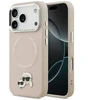 Karl Lagerfeld Karl & Choupette Pins MagSafe dėklas Apple iPhone 17 Pro rožinės spalvos