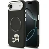 Karl Lagerfeld Karl & Choupette Pins MagSafe dėklas skirtas Apple iPhone Air Juodas