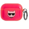 Dėklas Karl Lagerfeld KLAPUCHFP AirPods Pro cover rožinė pink Choupette