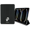 Karl Lagerfeld KLFC11PM24SAKCK Apple iPad Pro 11" 2024 Book Cover juodos spalvos Saffiano Magnetic Karl &amp;Choupette