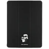 Karl Lagerfeld KLFC13PM24SAKCK Apple iPad Pro 13" 2024 Book Cover juodos spalvos Saffiano Magnetic Karl &amp;Choupette