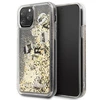 Telefono dėklas Karl Lagerfeld KLHCN58ROGO iPhone 11 Pro juodas &amp; auksinis hard case Glitter